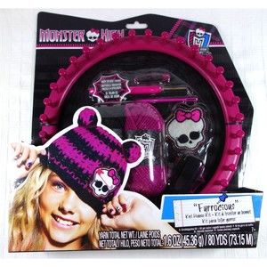 NEW Monster High Fashion Angels Furrocious Knit Beanie Kit MAKE IT YOURSELF